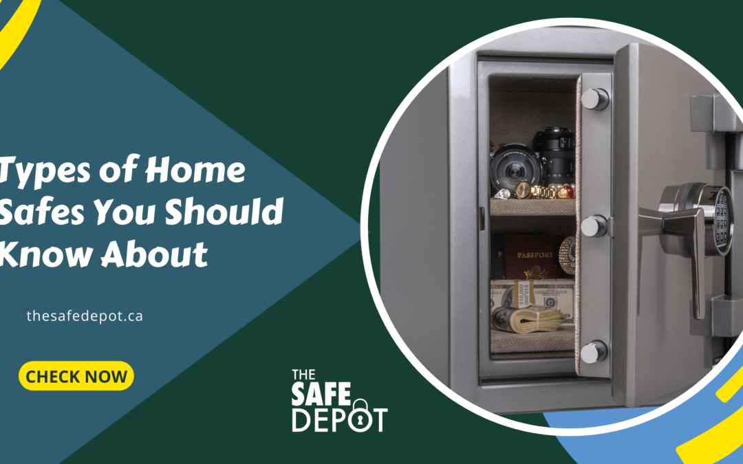 Types of Home Safes You Should Know About